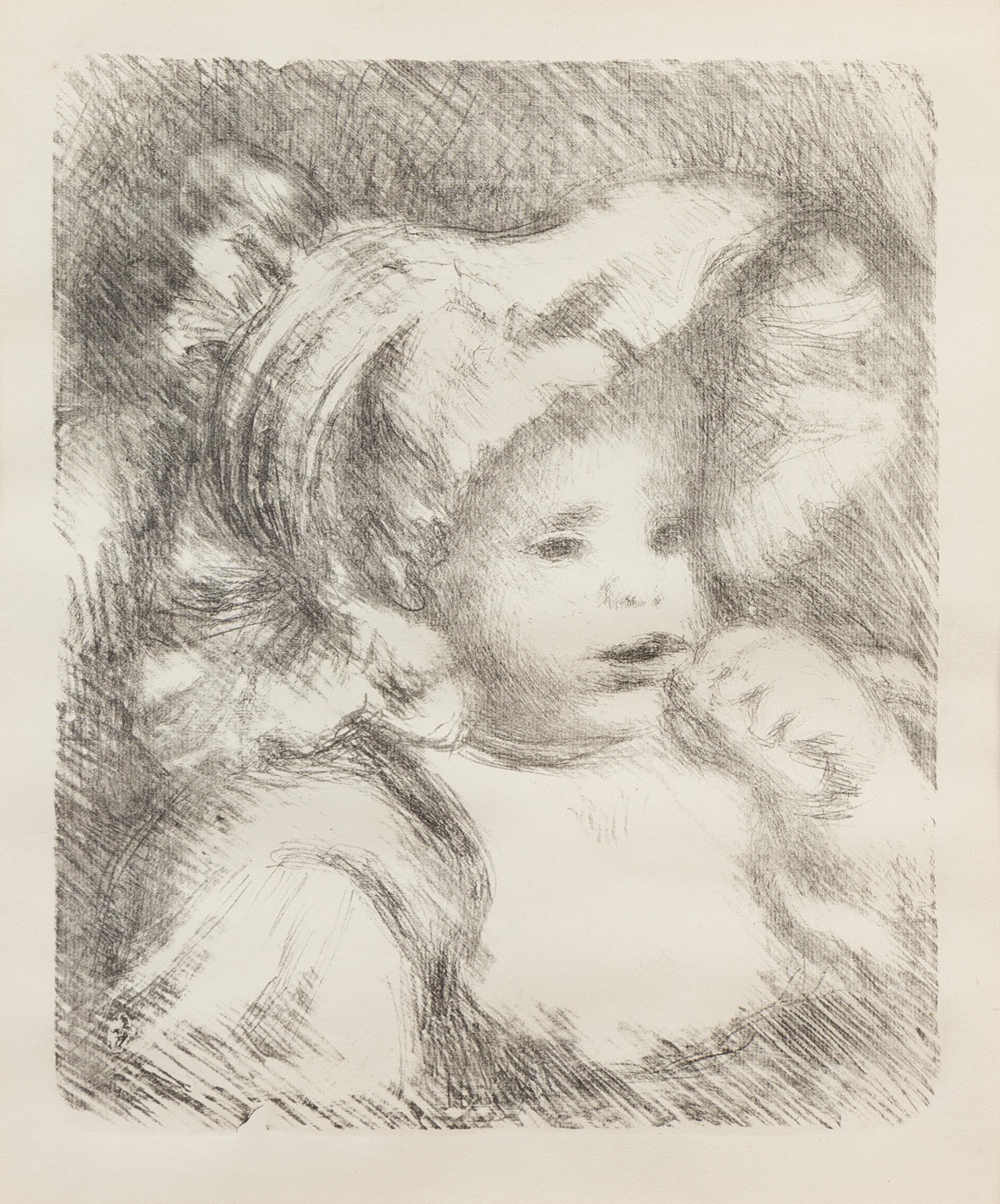 Pierre-Auguste Renoir, (French, 1841-1919), L'enfant au biscuit