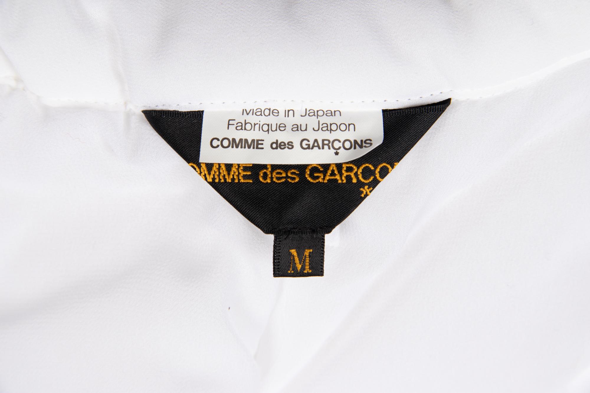 Comme des Garçons White Soft Sculpt Ensemble, Fall 2010