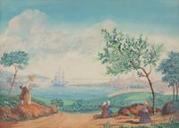 A Pair of Italian Grand Tour Paintings