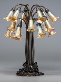 Eighteen-Light Tulip Lamp