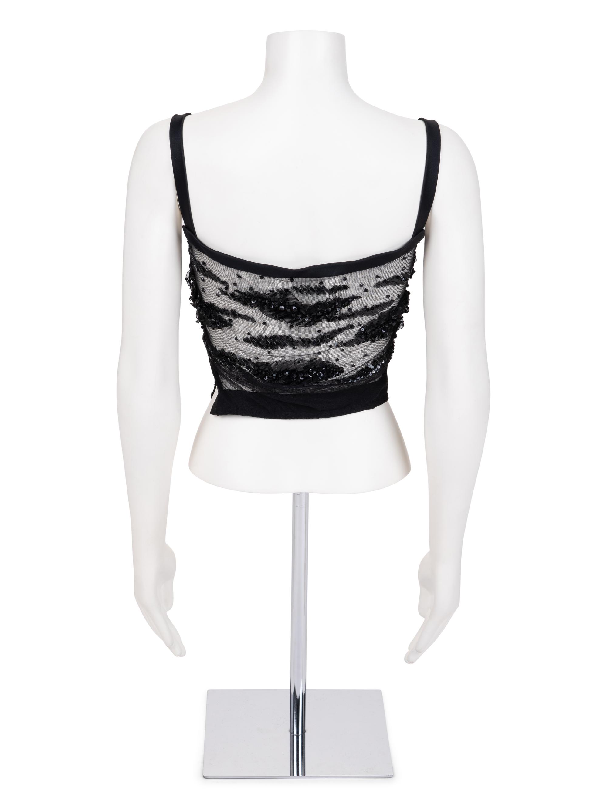 Two Givenchy Haute Couture Tops, 1980-90s