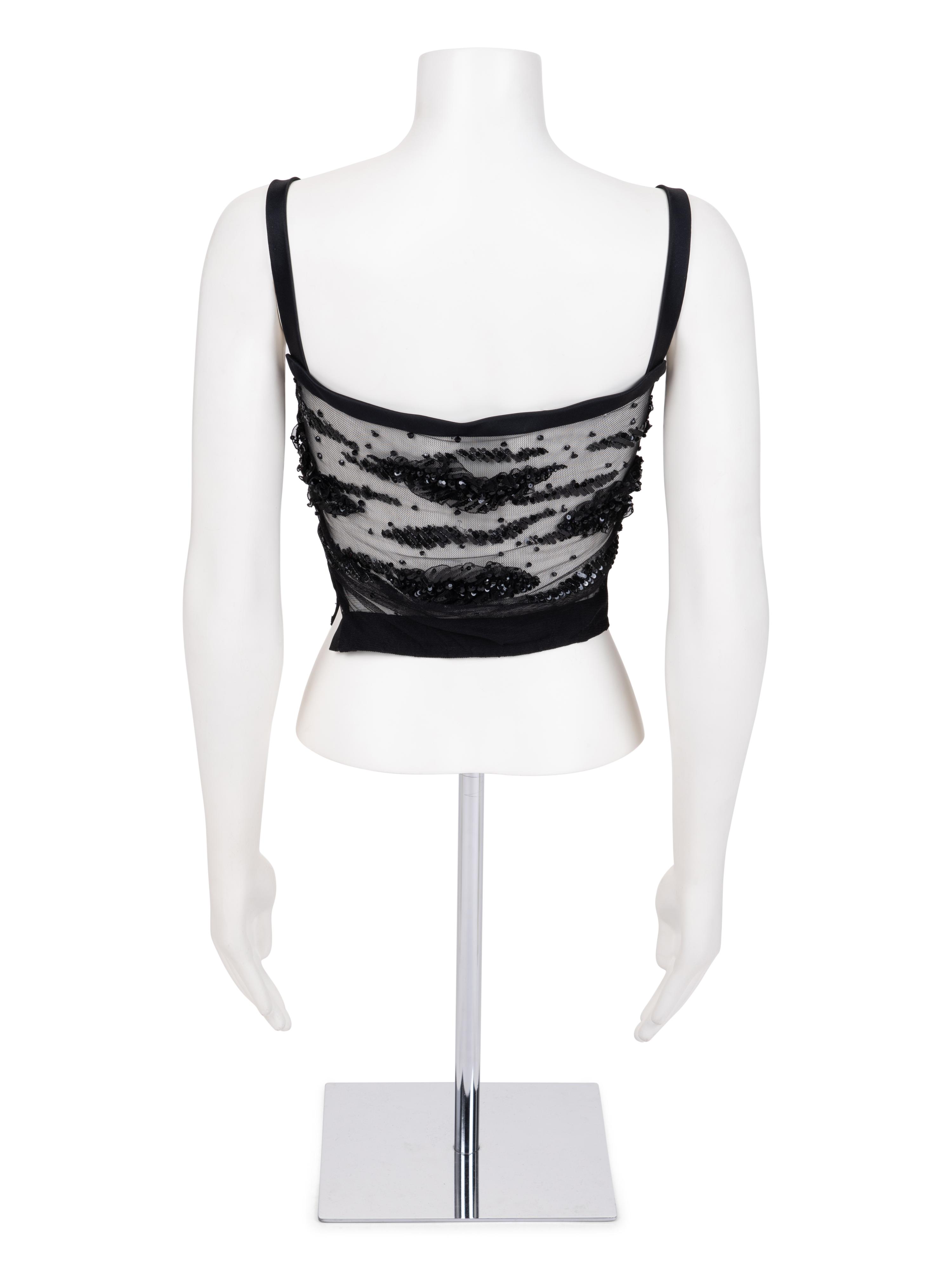 Two Givenchy Haute Couture Tops, 1980-90s
