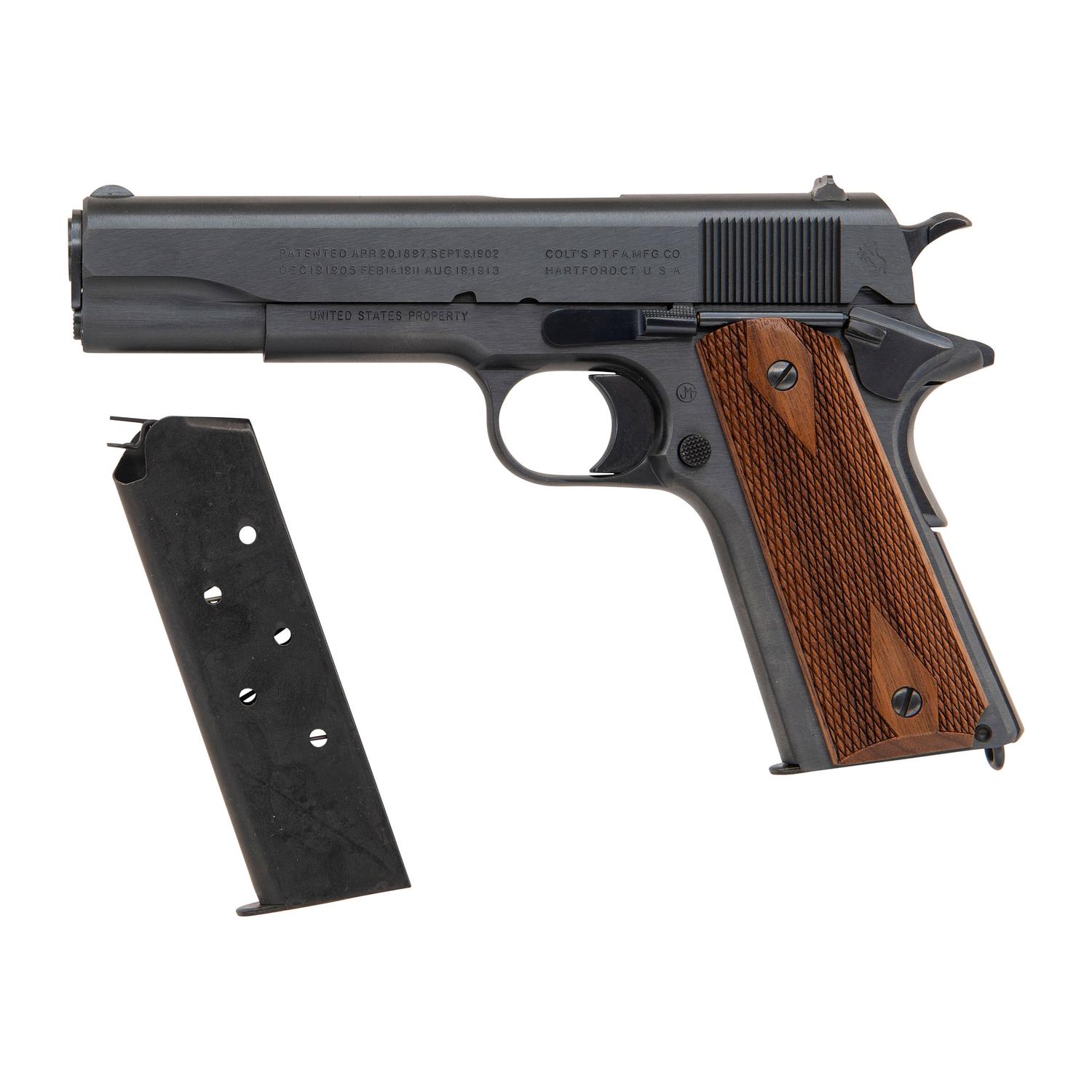 *1 of 2 Colt Model 1911 "World War I Reproduction 1911 Pistol" New in Box - Consecutively Serial Numbered with the Following Lot