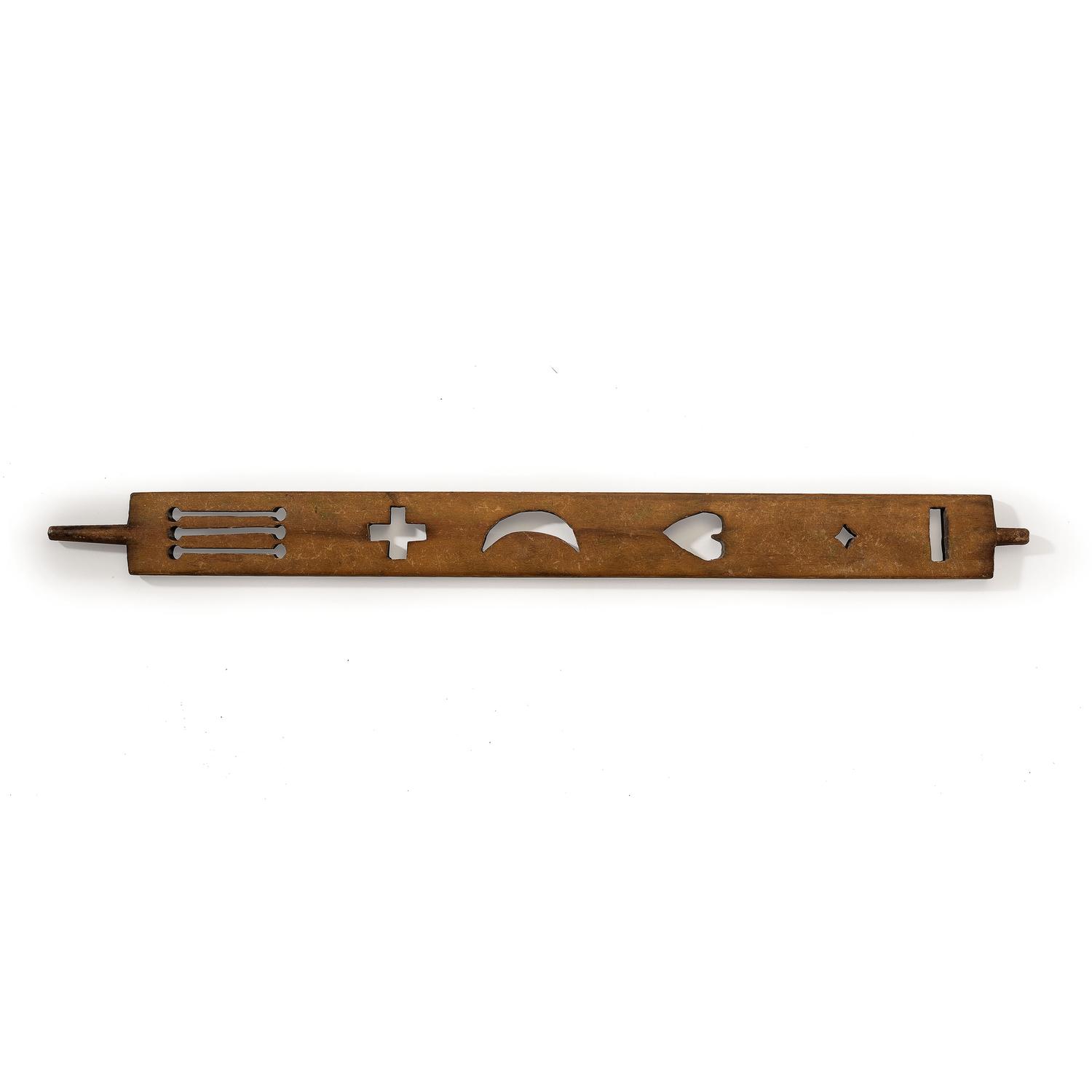 Western Great Lakes Painted Puzzle Pipe