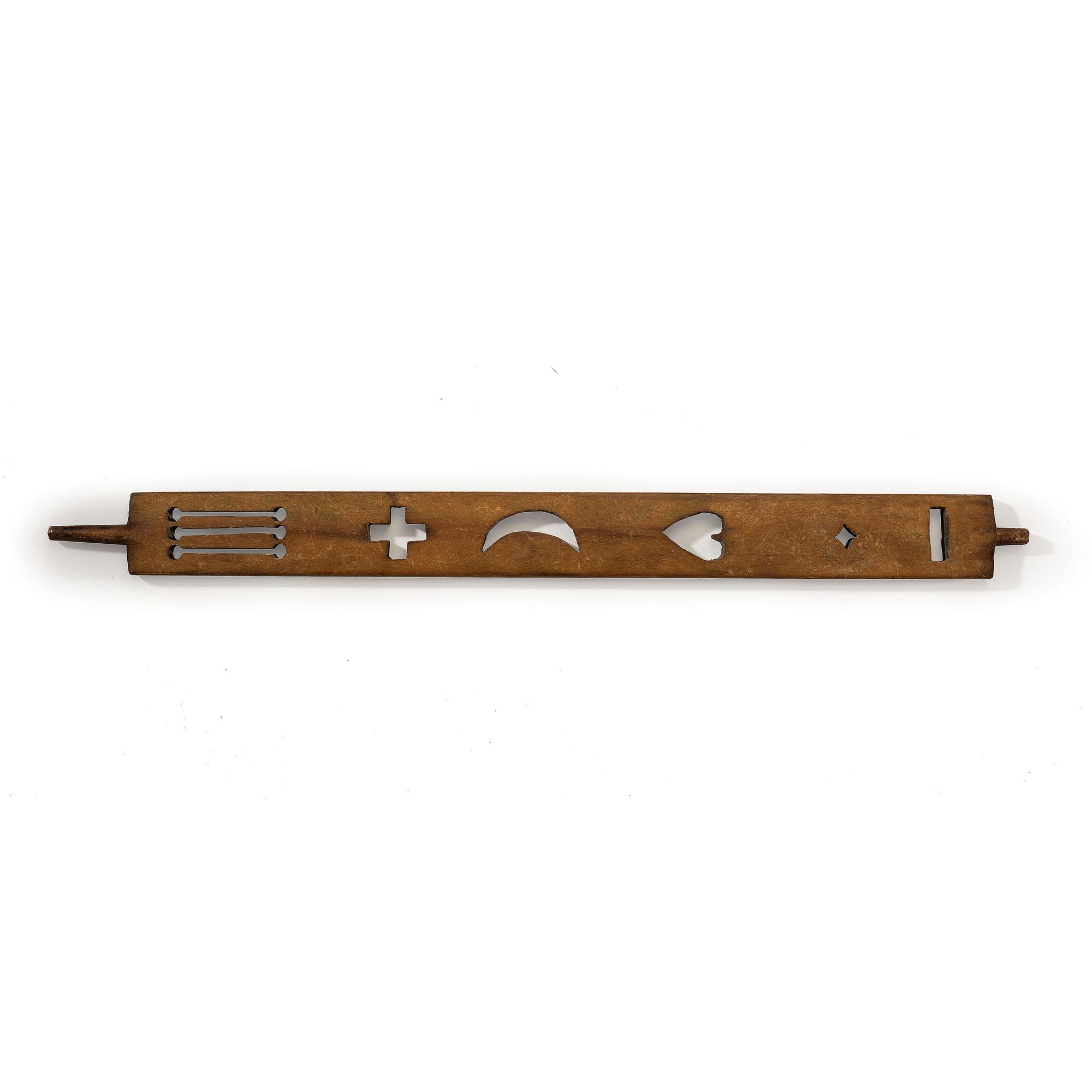 Western Great Lakes Painted Puzzle Pipe
