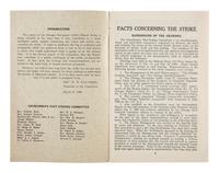 [LABOR] -- [SOCIAL JUSTICE]. Ephemera documenting twentieth-century social justice and worker's movements, comprising: