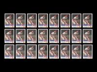 A Group of 24 1986 Huntsville Stars Mark McGwire Rookie Baseball Cards