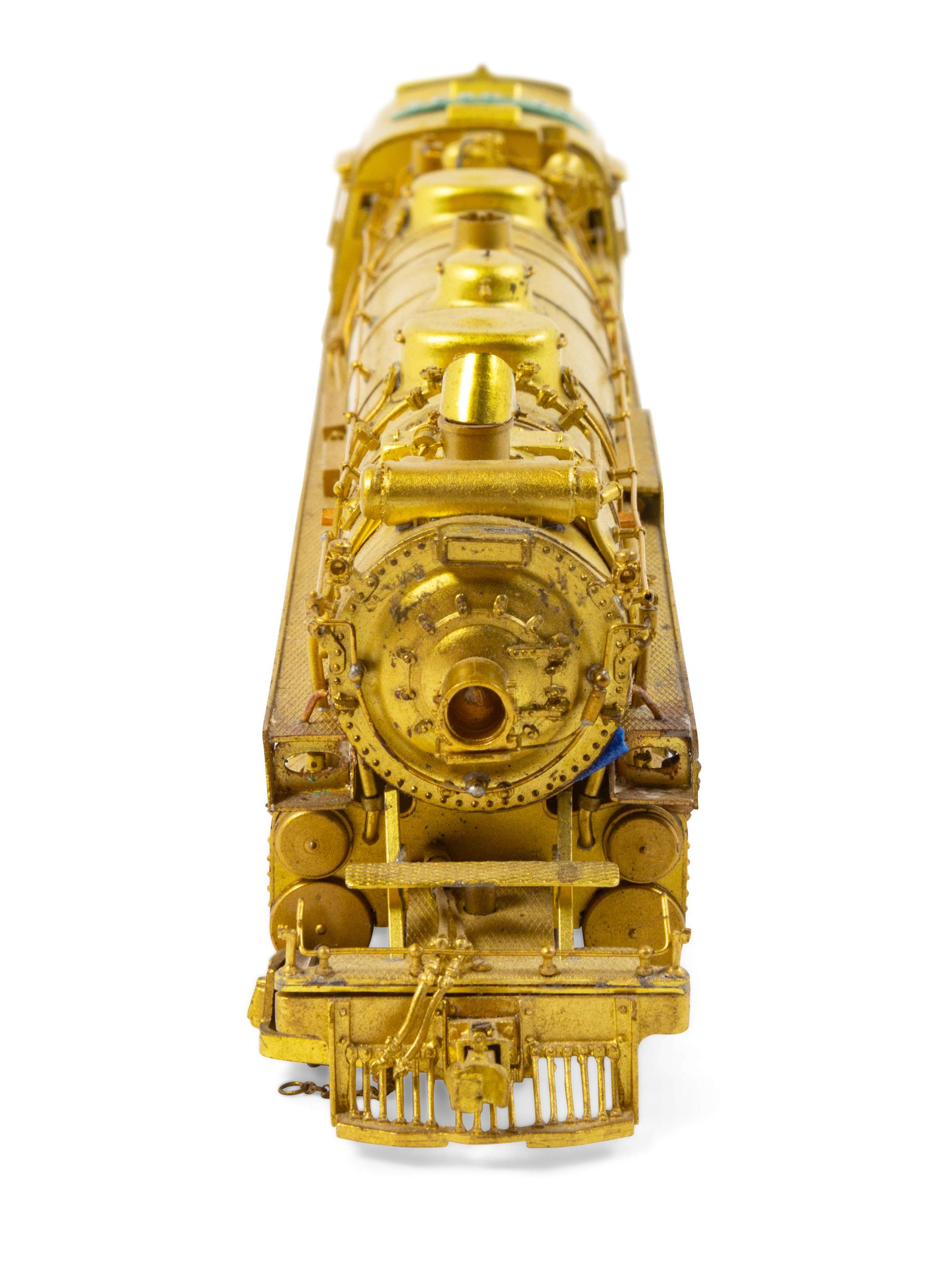 A Samhongsa Brass HO-Gauge 2-10-4 Locomotive and Tender