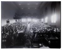 [EDUCATION]. 10 large format glass negatives featuring students at Wilberforce University.