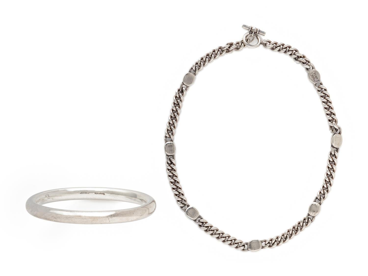 COLLECTION OF STERLING SILVER DESIGNER JEWELRY
