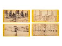 [CIVIL WAR]. 15 stereoviews ft. ruins, important buildings & locales during and just after the war.
