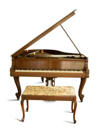 A Louis XV Model O Series Parlor Grand Steinway Piano — CIRCA 1915