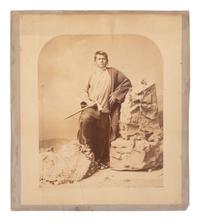 BELL, Charles M. (1848-1893), photographer. Three mammoth plate photographs of Native American delegates. Washington, DC, ca 1877.