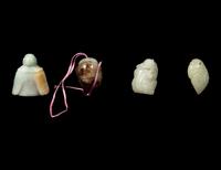 Four Chinese Jade and Jadeite Figures