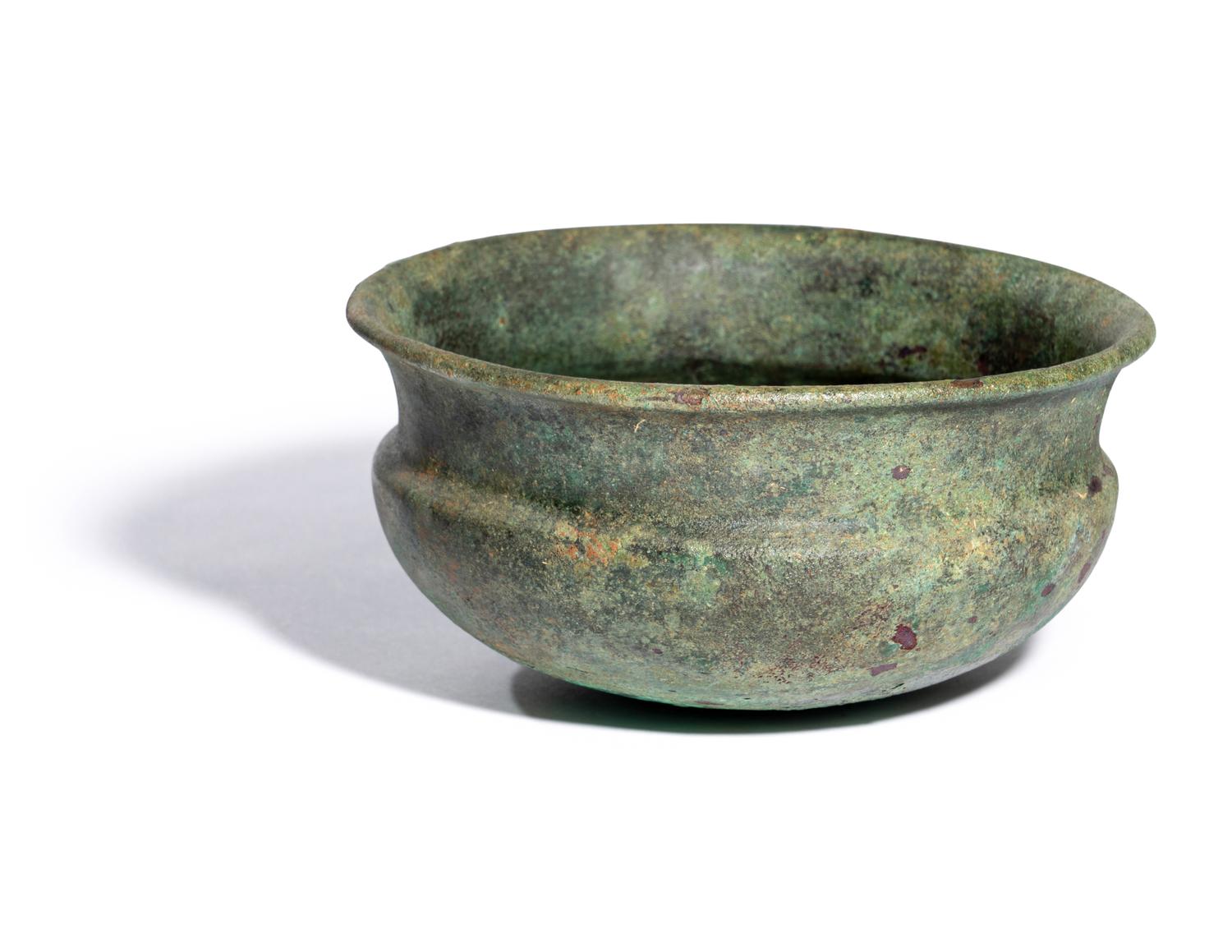 A Greek Bronze Phiale
