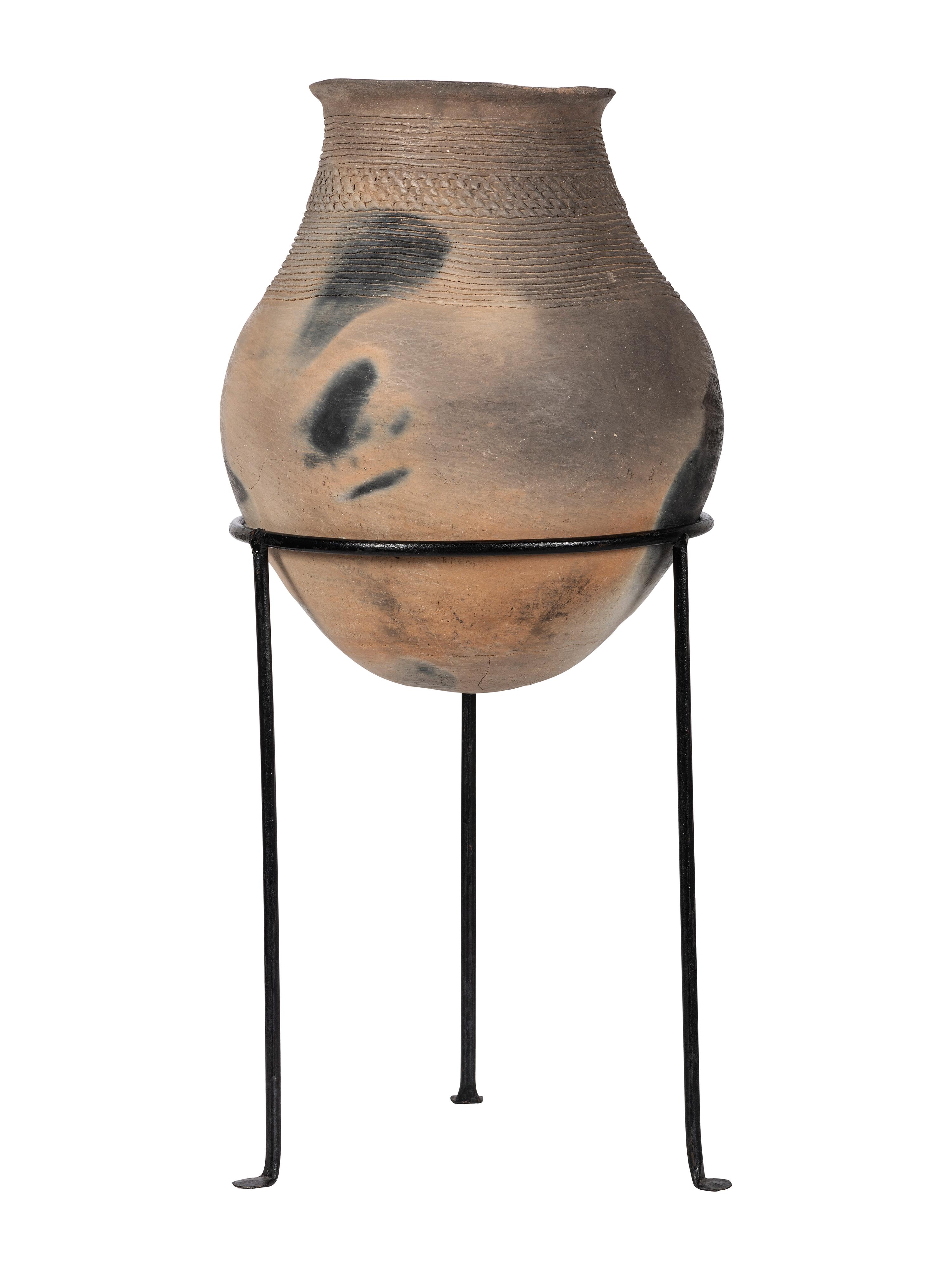 Tusayan Corrugated Pottery Jar