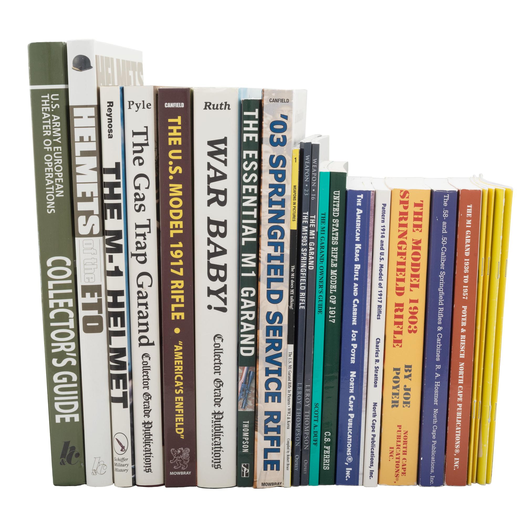 Large Group of Arms & Military Reference Books - Primarily WWI & WWII