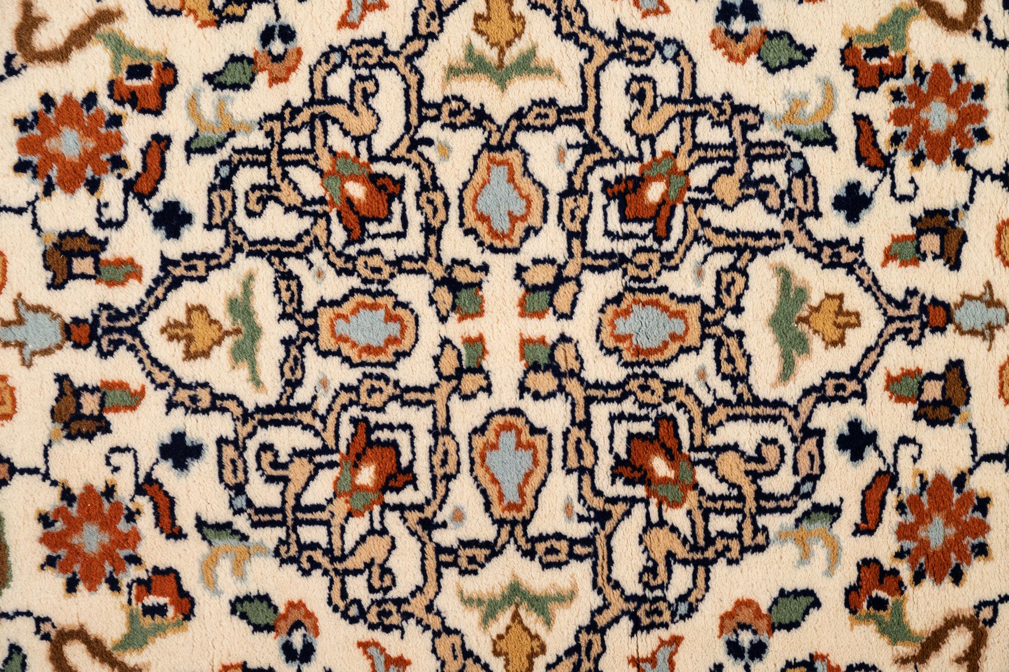 Three Indo-Persian Wool Mats and a Persian Pictorial Wool Mat