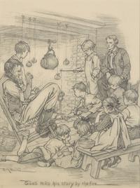 Little Men, Silas Tells His Story by the Fire, 1928 ; Together with Four Other Works (Five Works Total)