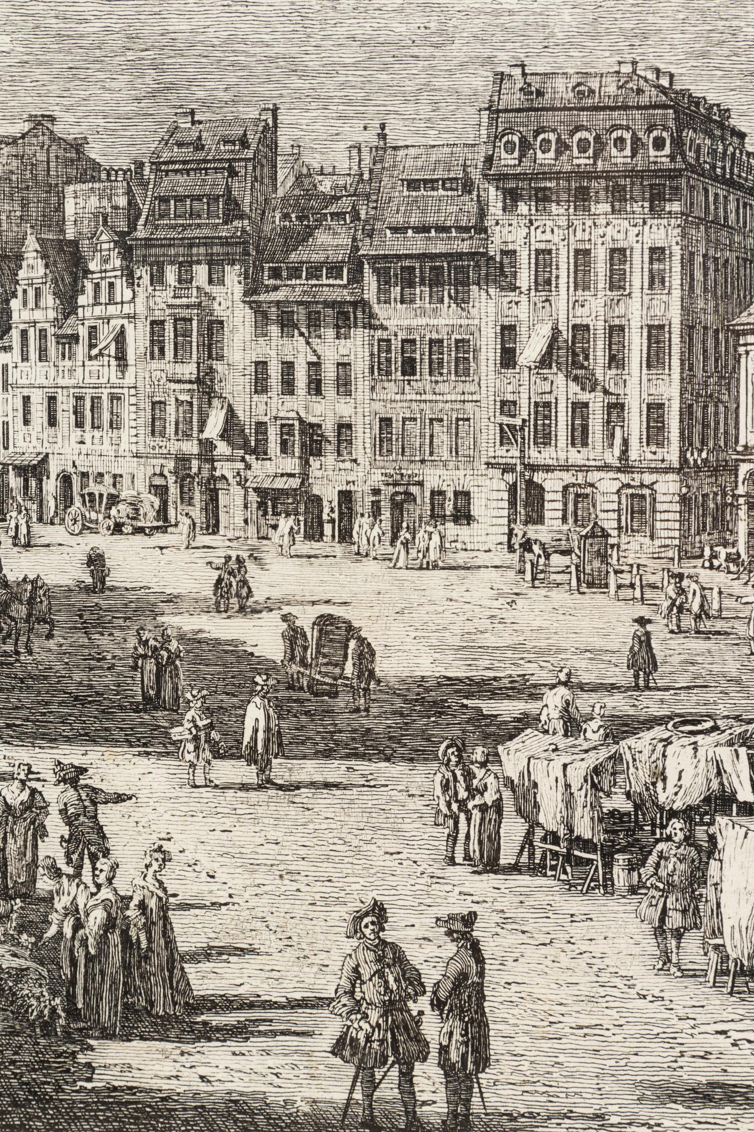 Perspective de la Place de la grande Garde