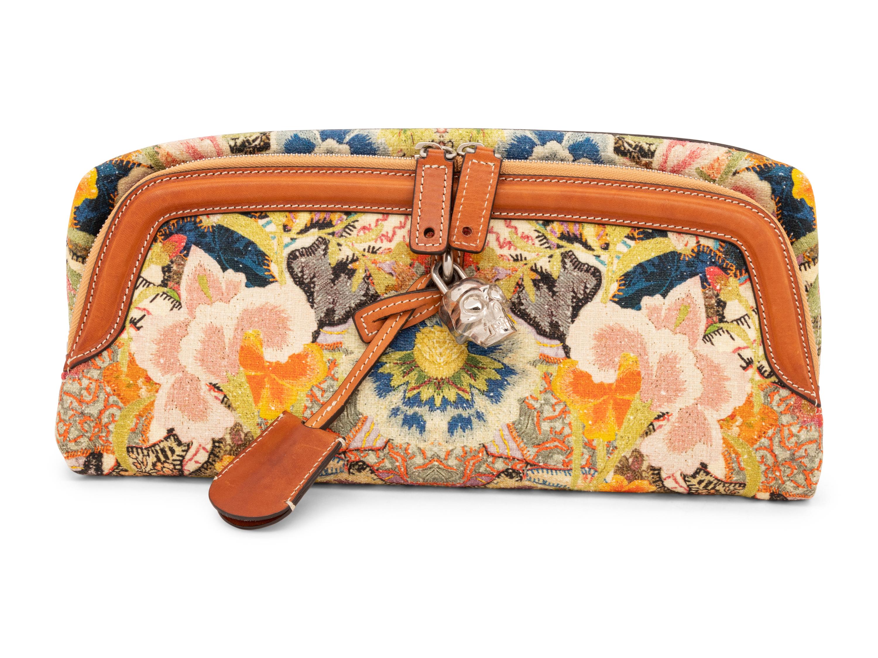 Alexander McQueen Skull Padlock Clutch