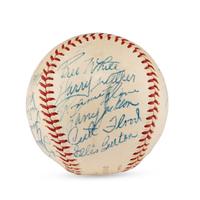 A 1960 St. Louis Cardinals Team Signed Autograph Baseball (Beckett Authentication Services)