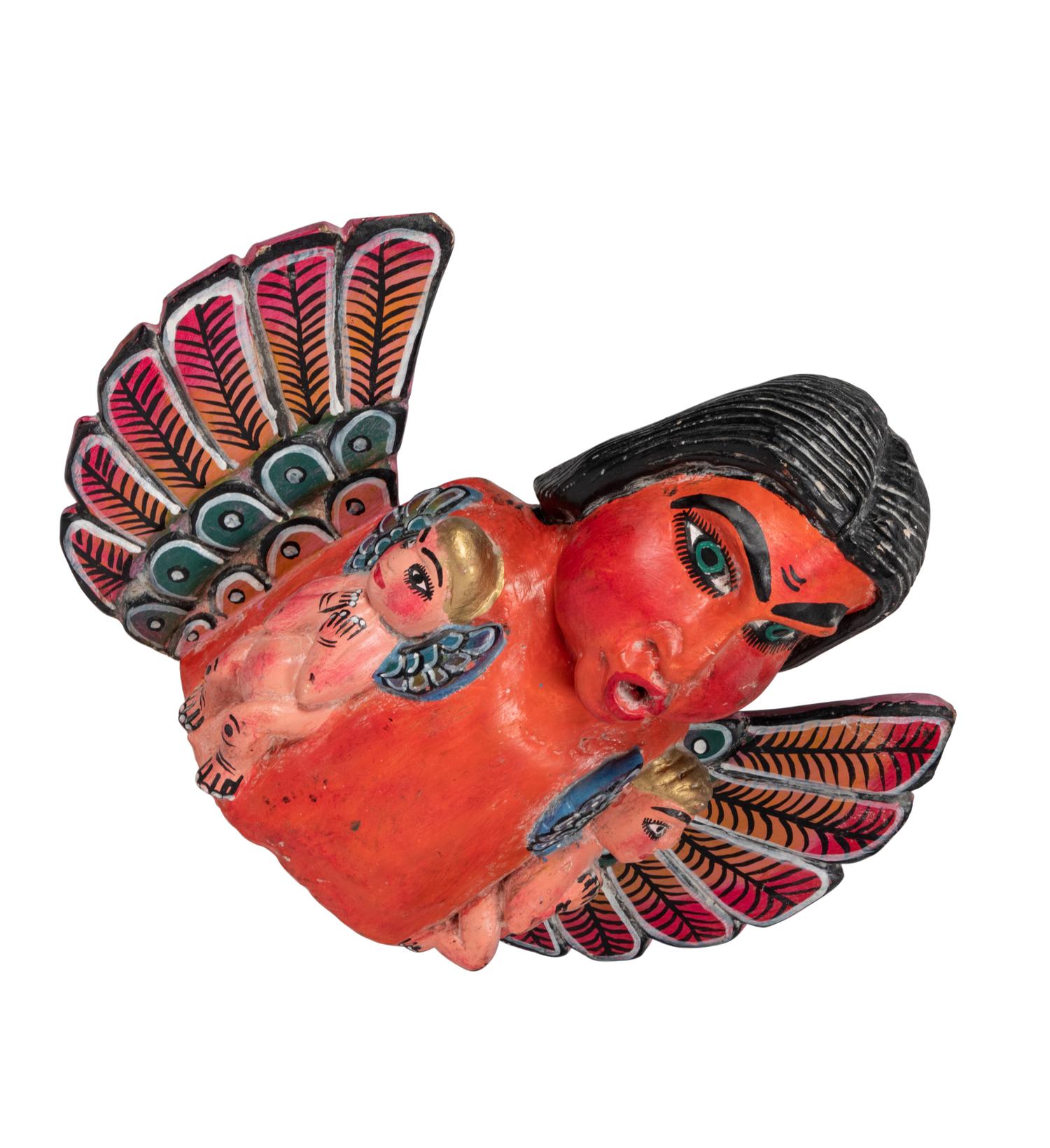 A Pair of Mexican Folk Art Carvings