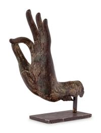 A Bronze Hand of Buddha