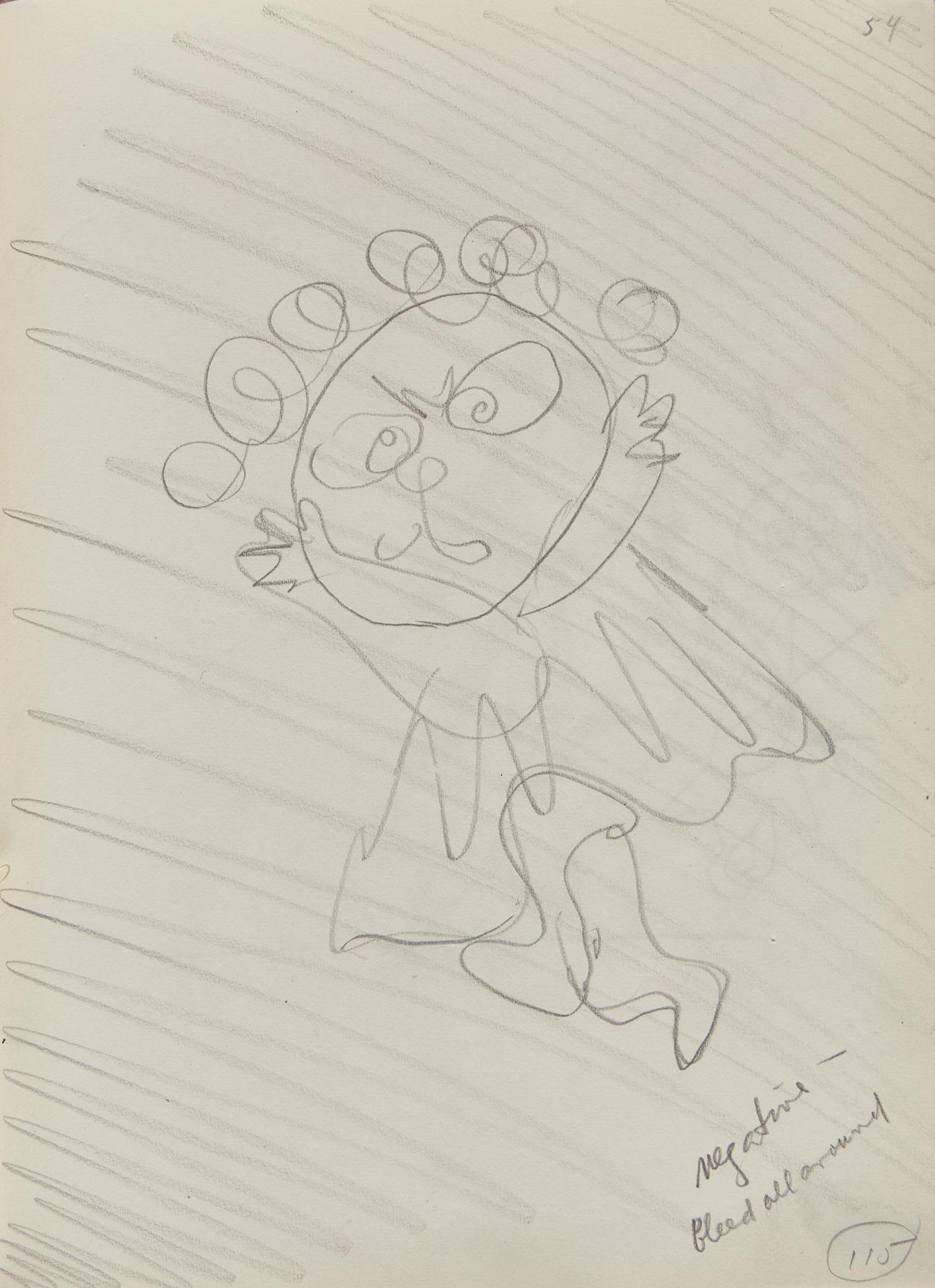 Steig, William. Original Maquette for "The Agony in the Kindergarten"