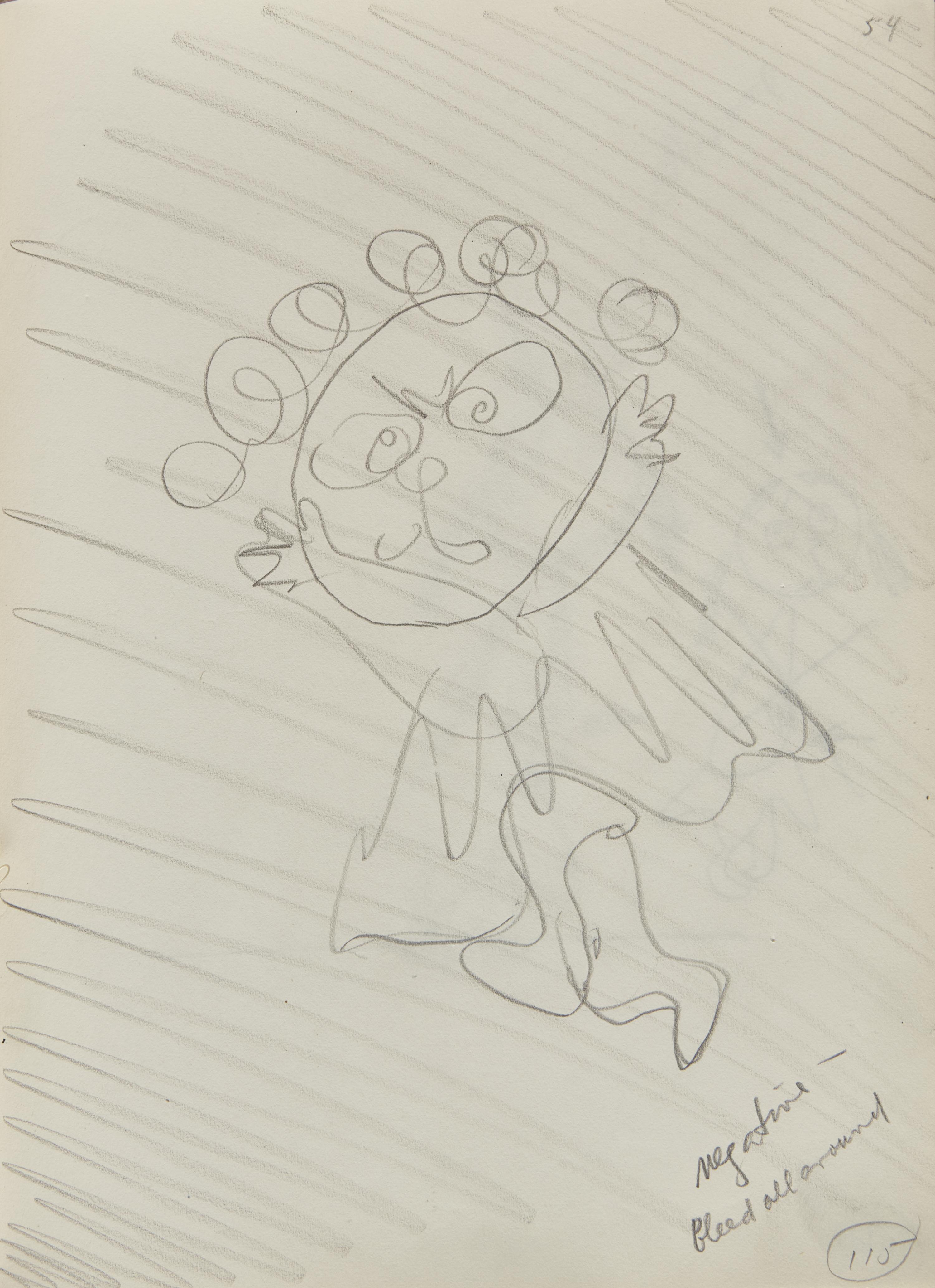 Steig, William. Original Maquette for "The Agony in the Kindergarten"