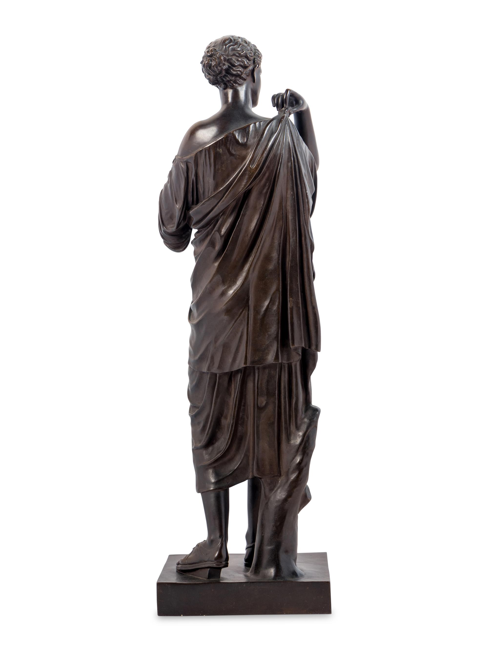 A Bronze Figure of Diana of Gabii After Praxiteles