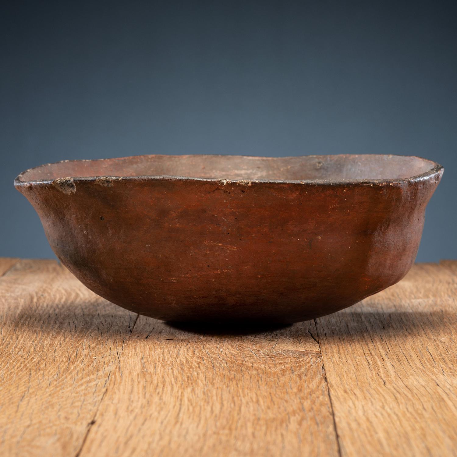 Zuni Polychrome Pottery Bowl