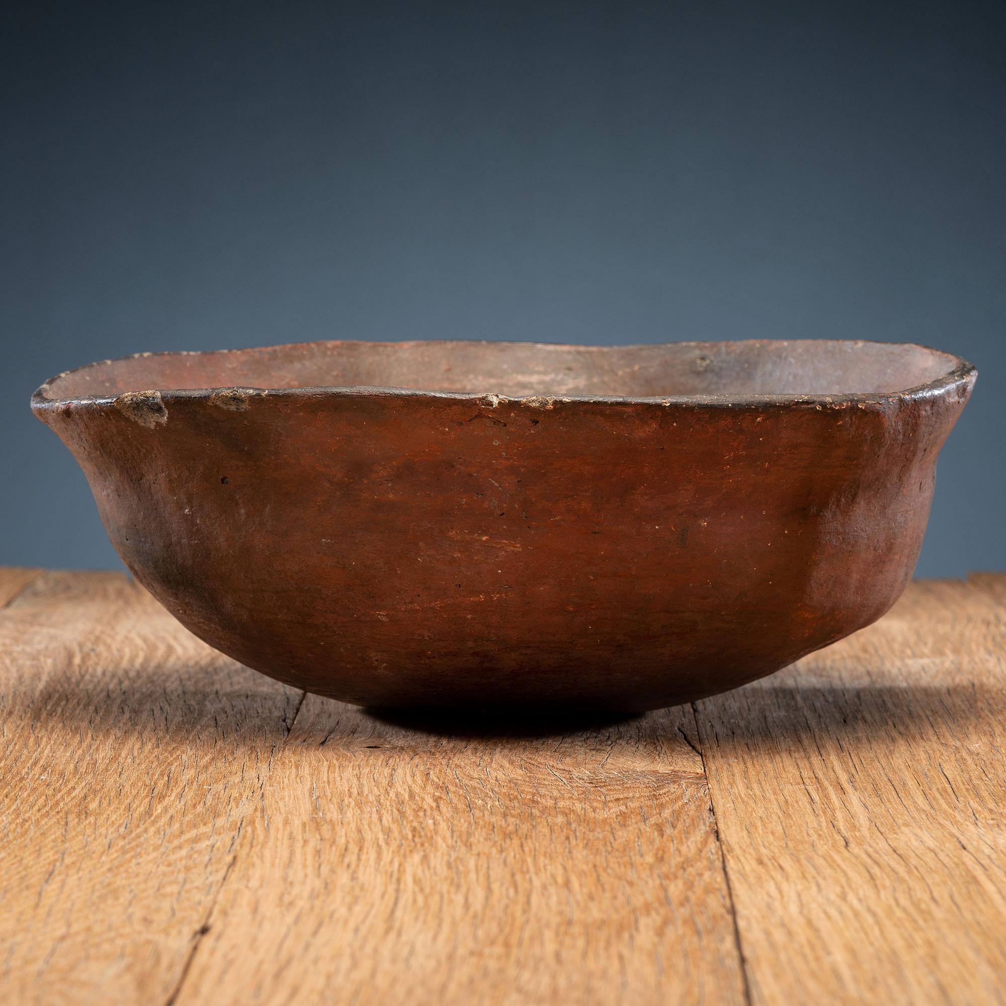 Zuni Polychrome Pottery Bowl