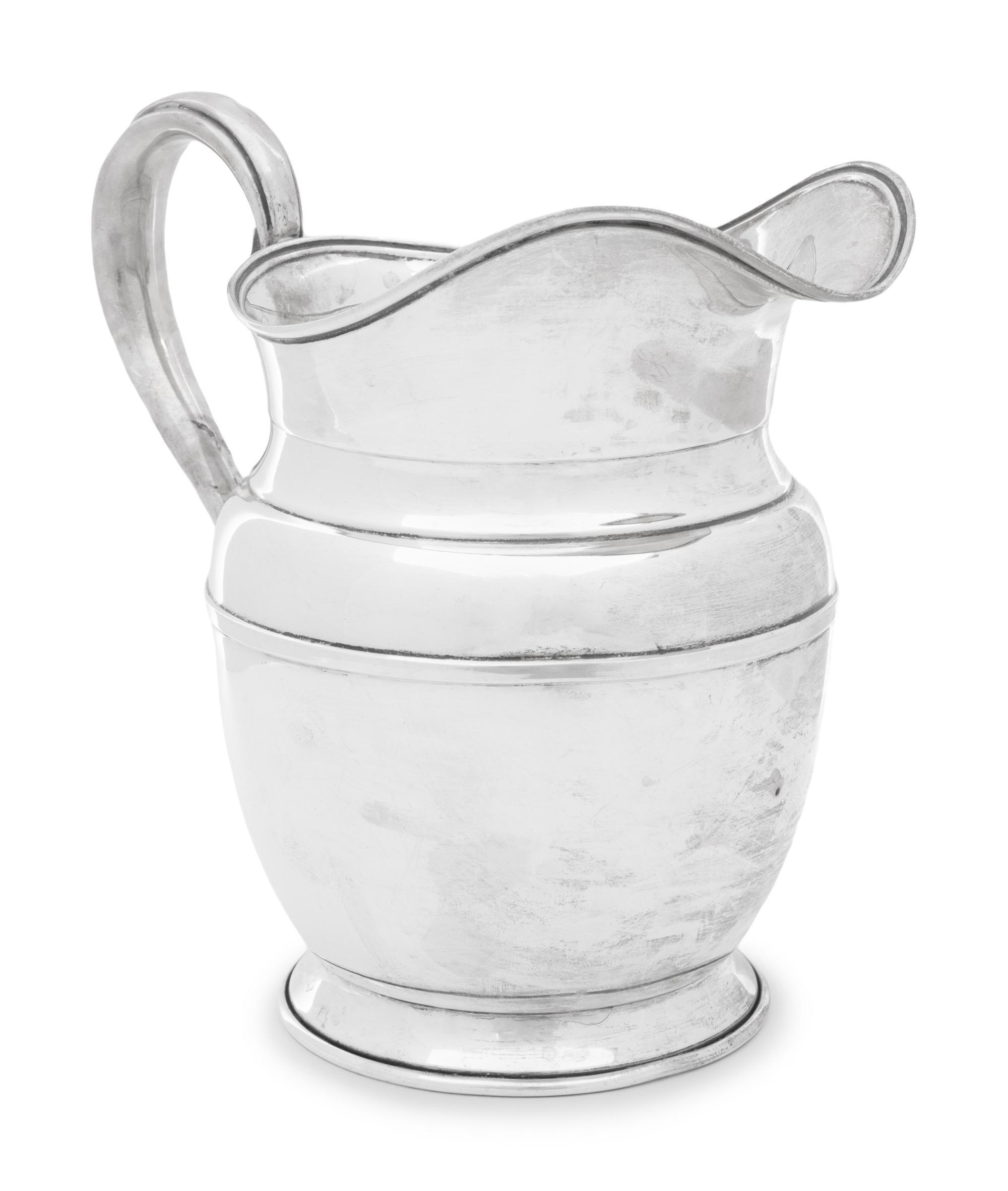 An American Silver Water Pitcher