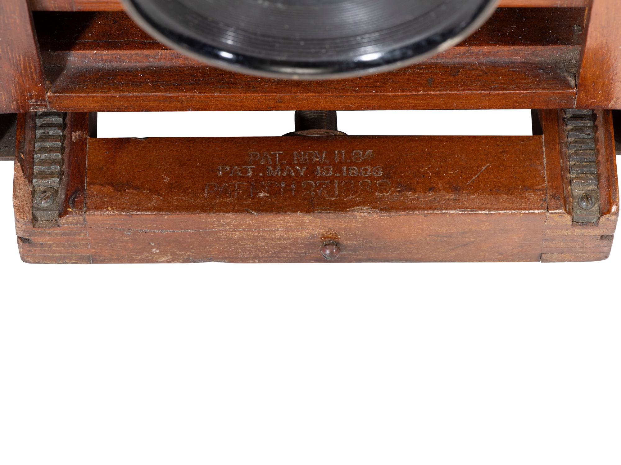 [EARLY PHOTOGRAPHY]. 2 cameras made by E. & H.T. Anthony, including the Victor and Champion. Ca late 1880s.