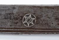 A Turkish Silver-Gilt Yataghan Sword