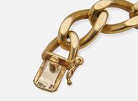 A 14K Yellow Gold Bracelet