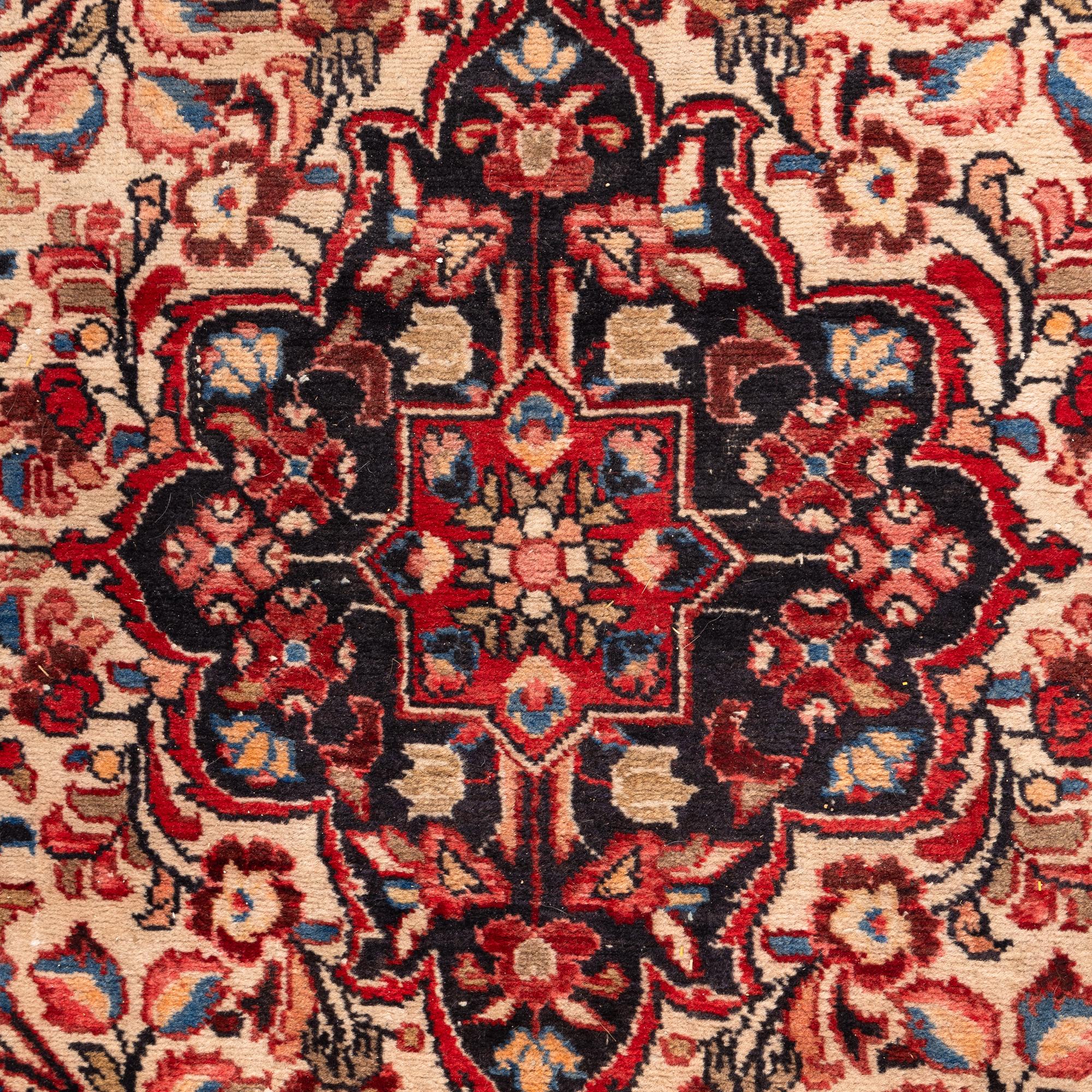 A Heriz Rug