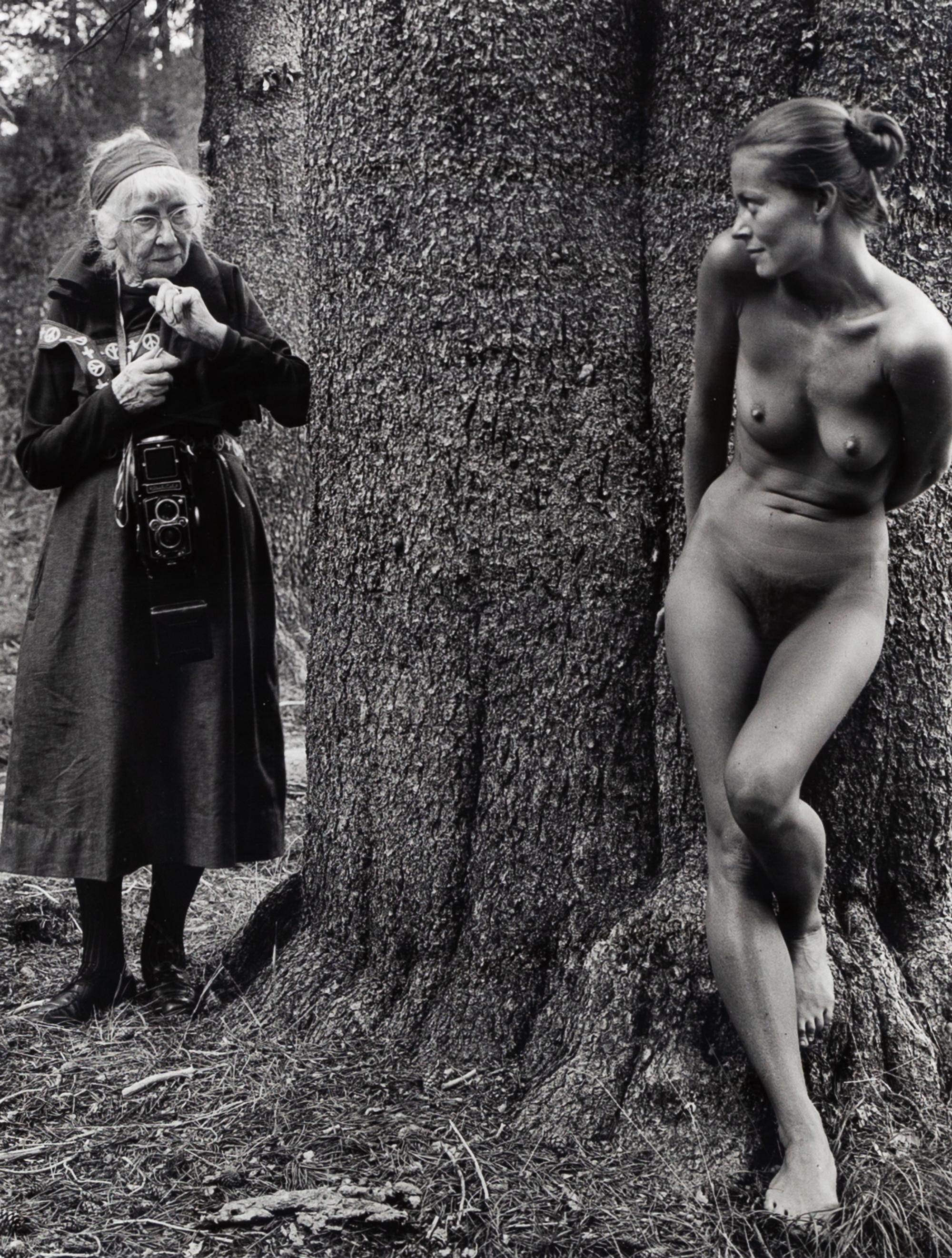 Judy Dater, (American, b. 1941), Imogen and Twinka at Yosemite, 1974