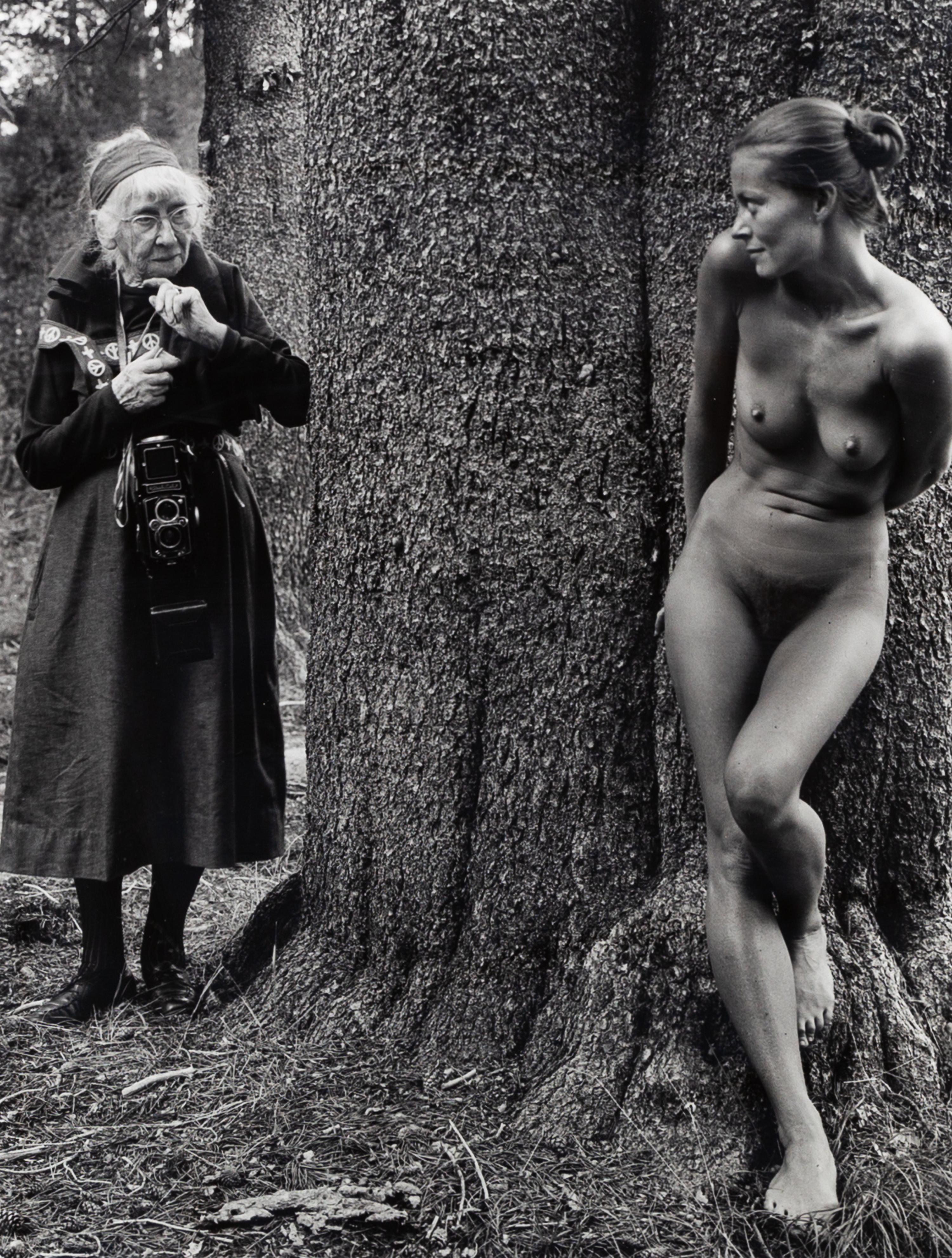Judy Dater, (American, b. 1941), Imogen and Twinka at Yosemite, 1974