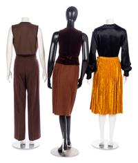 Collection of Eight Vintage Yves Saint Laurent Separates, 1970-90s