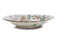An Iznik Pottery Charger