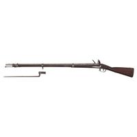U.S. Model 1822/28 (1816 Type III) Flintlock Musket by Springfield with Bayonet