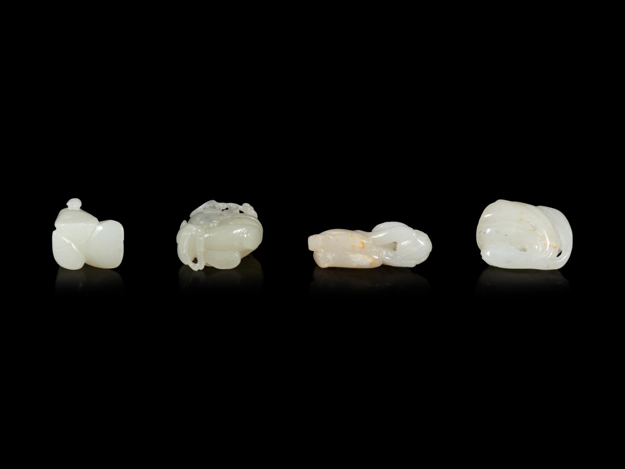 Four Chinese Jade Carvings