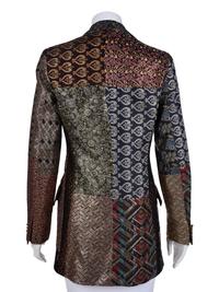 Four Designer Jackets and One Two-Piece Pant Ensemble: Two Etro, One J. Mendel, One Dolce & Gabbana, and One Etro Pantsuit