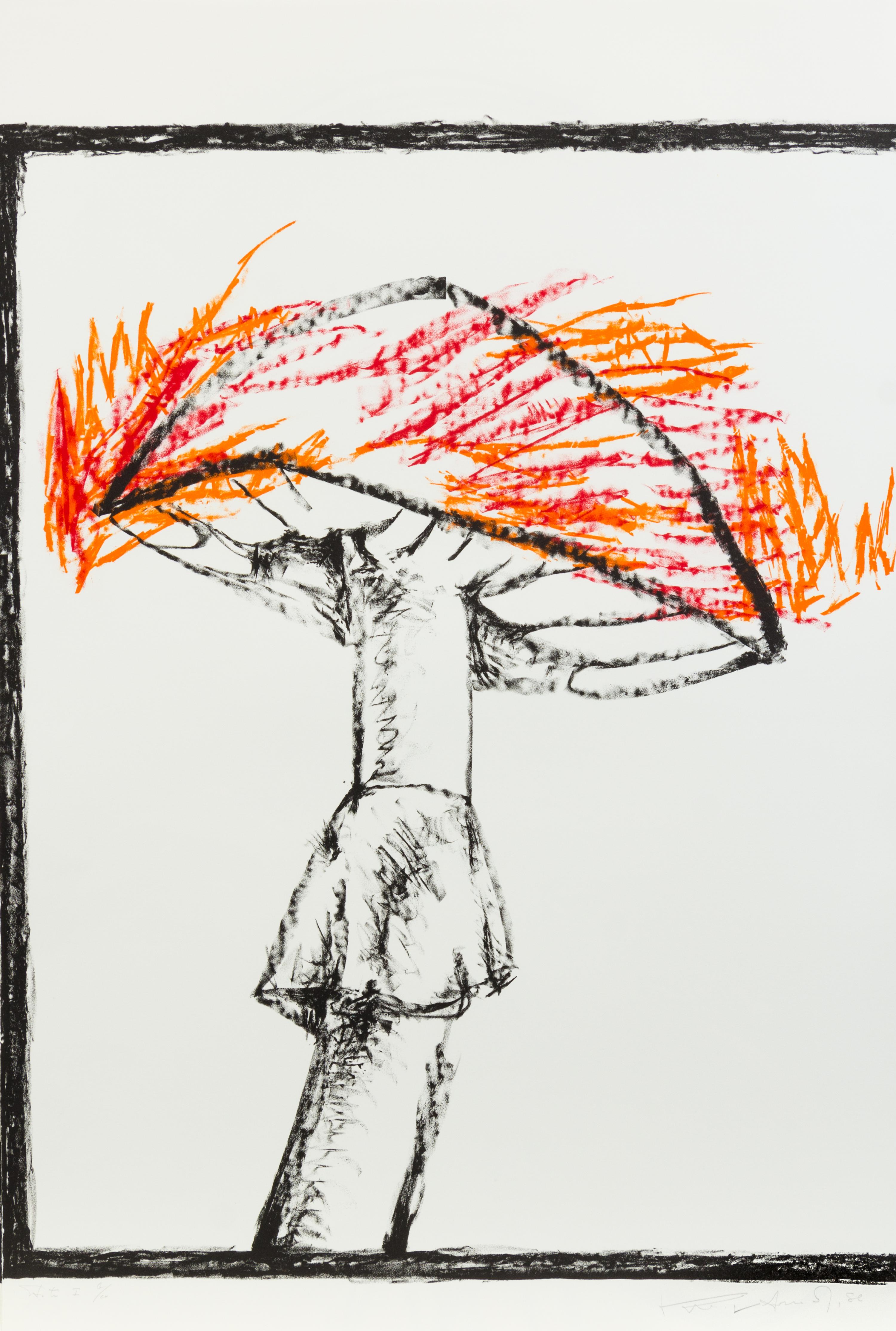 Komar and Melamid, (Russian, 20th Century), 7 prints from Peace I, 1986