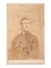 [CIVIL WAR] 16th OH Battery Archive, incl. hand-drawn camp scene, escutcheon, war-date diary, CDVs.