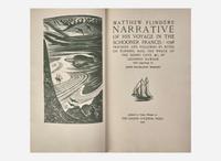 [Private Press] [Golden Cockerel Press] Rawson, Geoffrey: Matthew Flinders' Narrative of his Voyage in the Schooner Francis...