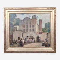 The Silk Mill , circa 1912-1913