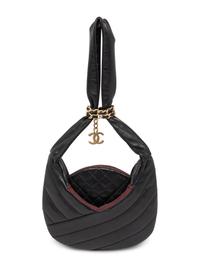 CHANEL, CHAPLAIN LEATHER EVENING BAG